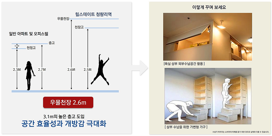 시원한 천장고